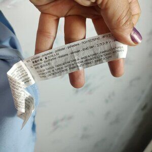 Zara Woman Blue Cold Shoulder Dress